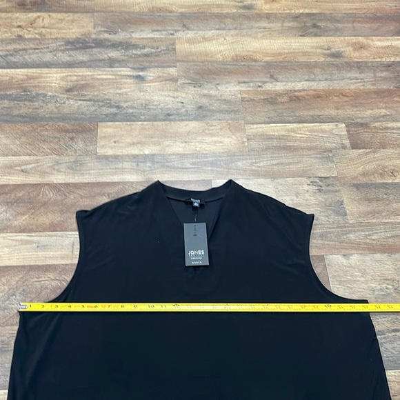 NEW Jones New York Black Boxy Muscle Tee - Picture 7 of 9